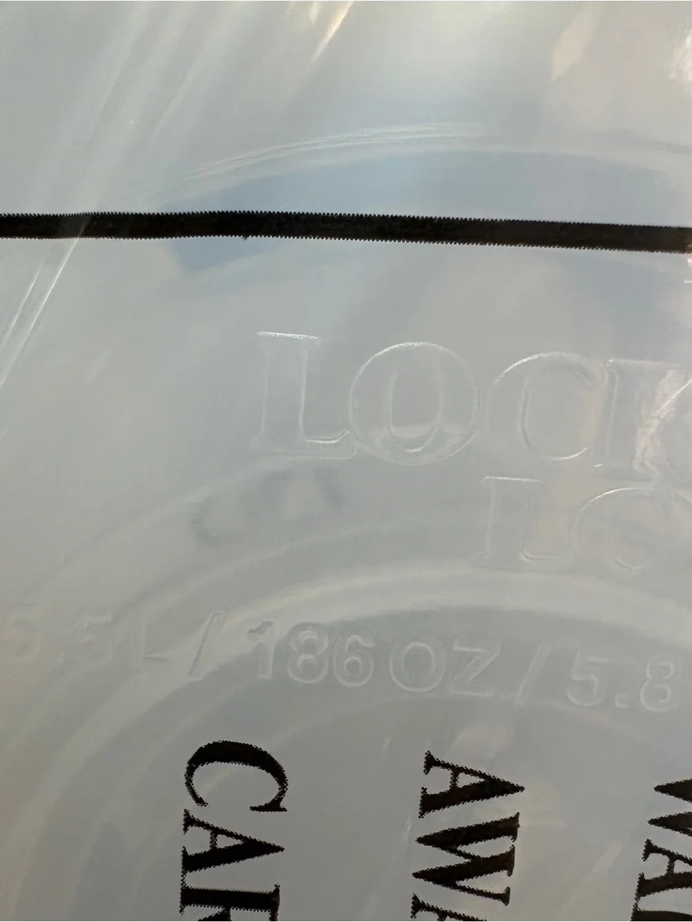 LocknLock Cake Pie Carrier with Handle Round K46681 Clear NEW Lock & Lock